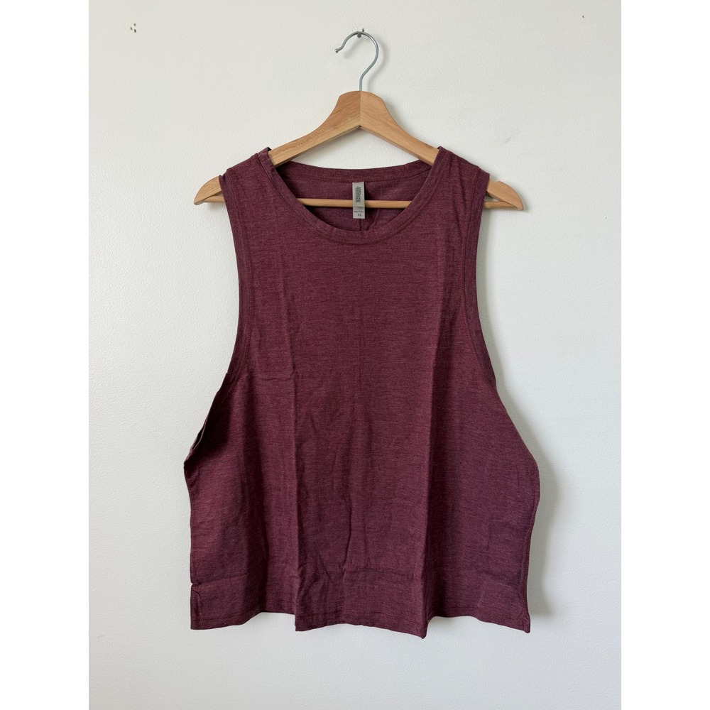 Cloya Razorback Tank Top – Maroon – Size XL – NWT